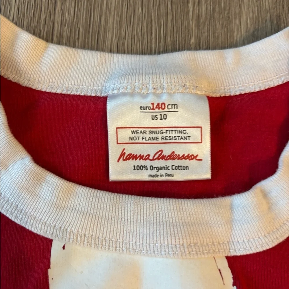 Hanna Andersson Red and White Holiday Sweater